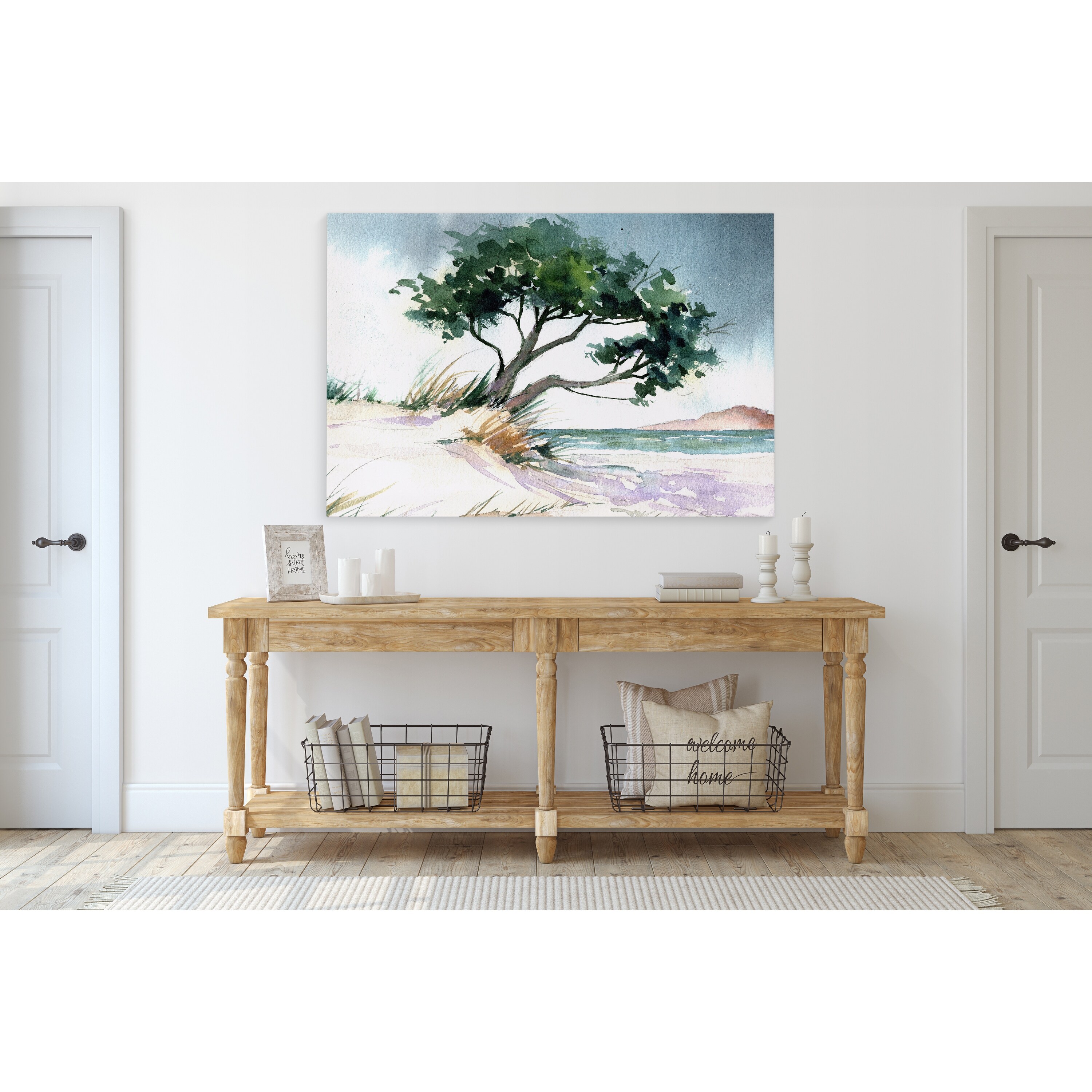 TREE CIRCLE Canvas Art By Kavka Designs - Bed Bath & Beyond - 30755488