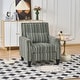 preview thumbnail 1 of 6, Side Chair Lounge Chair with Nailhead Trim, Leisure Chair Green Accent Chair Dressing Chair Reading Chair Green