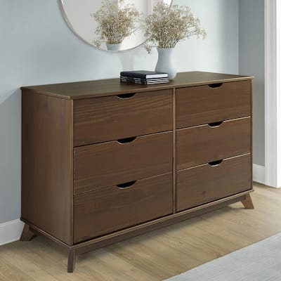 Purcell Wood 6 Drawer Dresser