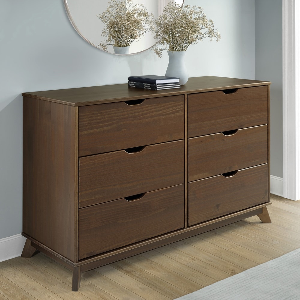 Purcell Wood 6 Drawer Dresser