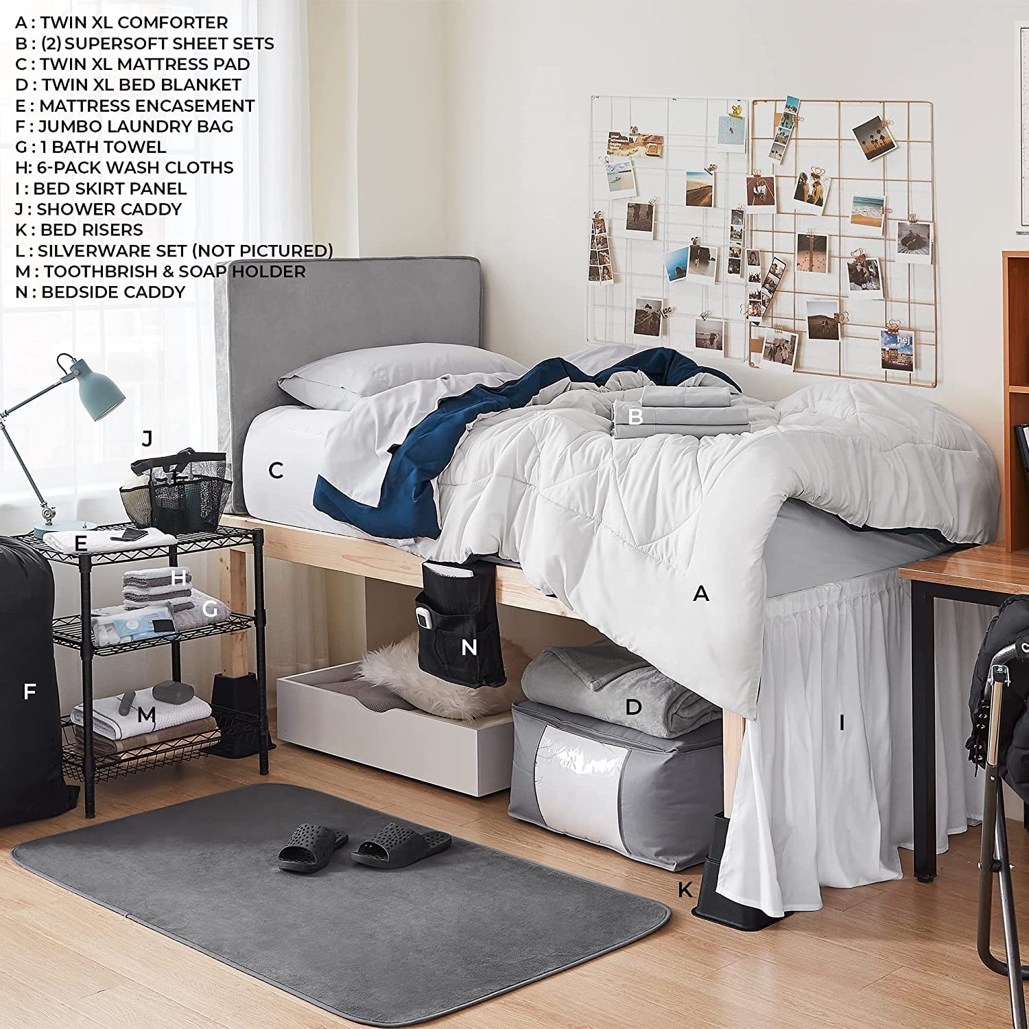 College Essentials for Freshmen Dorm Supplies College Mini Fridge Stand  Dorm Furniture Ideas