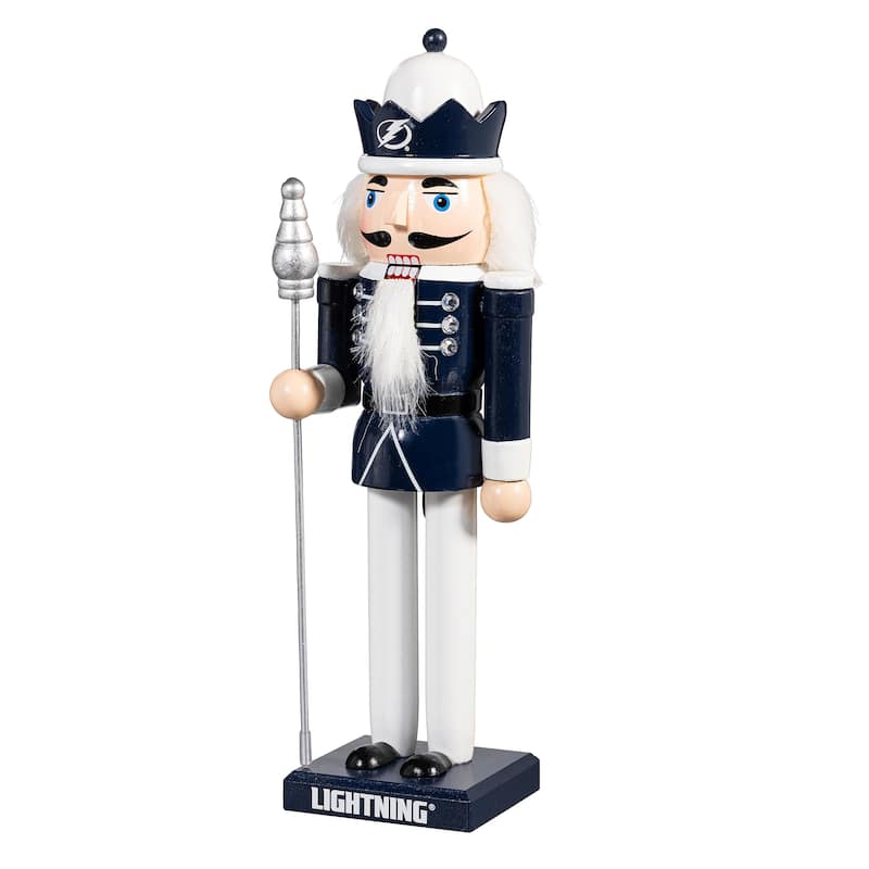Nutcracker Statue, Tampa Bay Lightning - 4.53''W x 4.53''H x 13.58