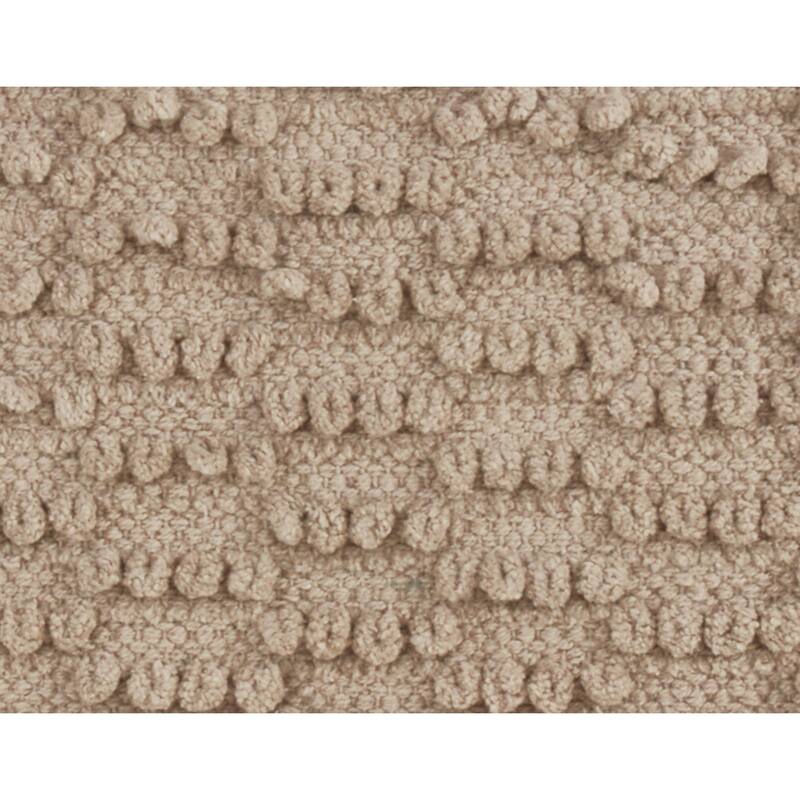 Nubby Design Down Filled Throw Pillow