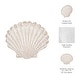 preview thumbnail 18 of 41, Coastal Decorative Resin Shell Figurine Sculpture - White