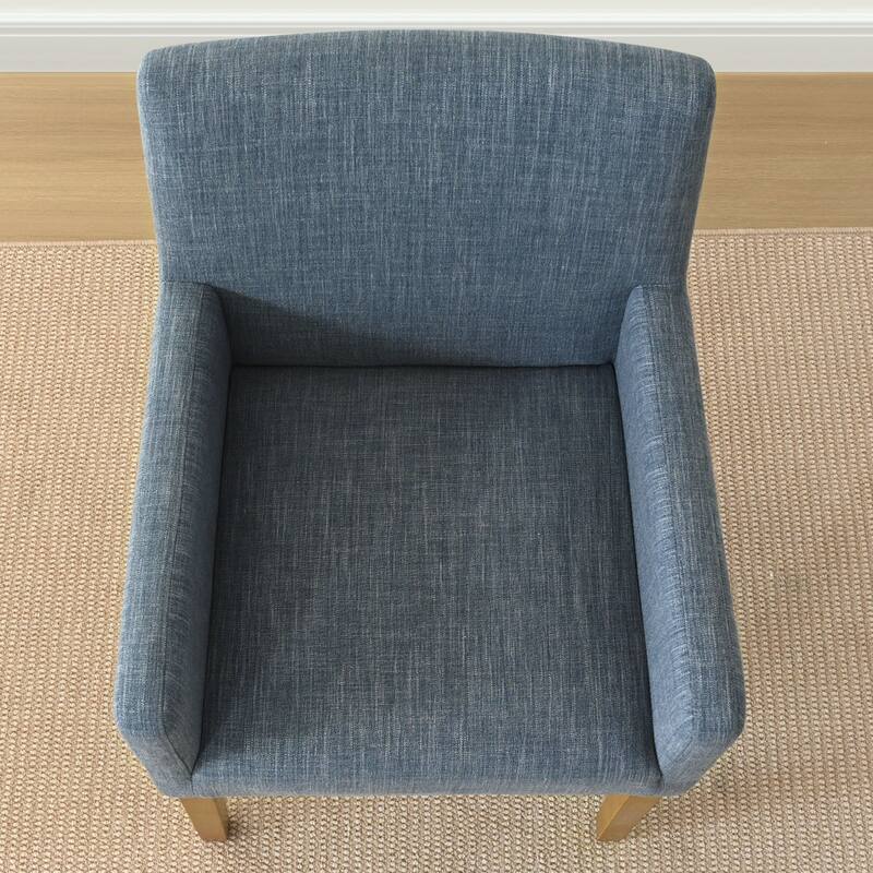 Linen Upholstered Armchair(Set of 2)