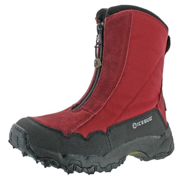 Shop Icebug Womens Ivalo Winter Boots Suede Traction Overstock