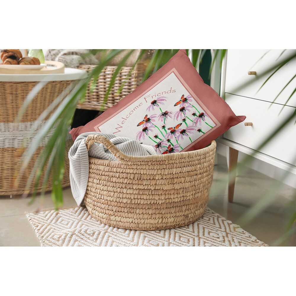 Welcome Friends Decorative Throw Pillow Bed Bath Beyond 39648518