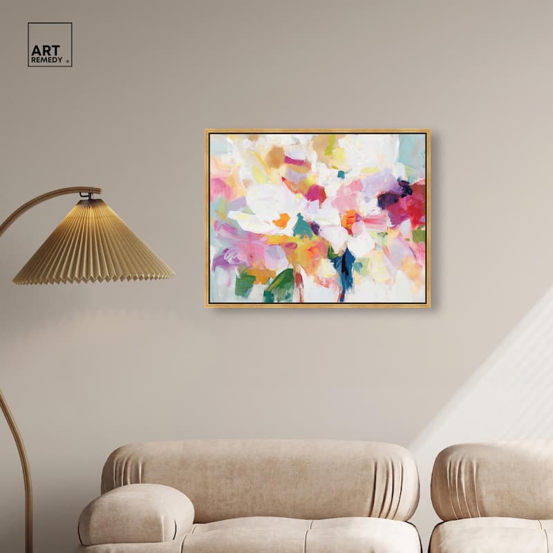 Bold Brushstroke II Canvas by Art Remedy