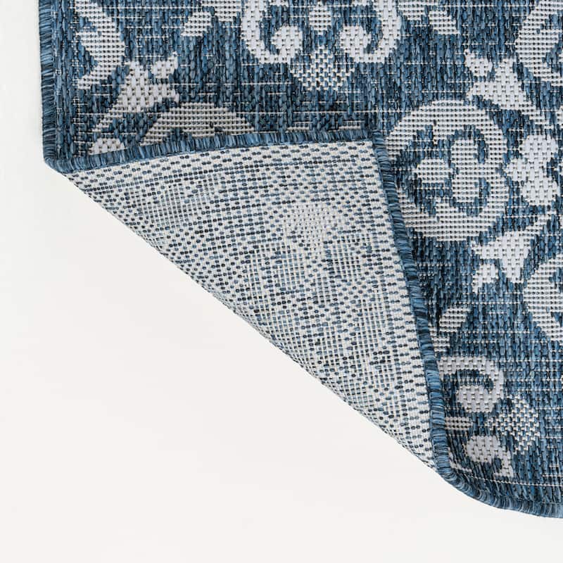 JONATHAN Y Maribel Traditional Mediterranean Tile Design Indoor/Outdoor Area Rug