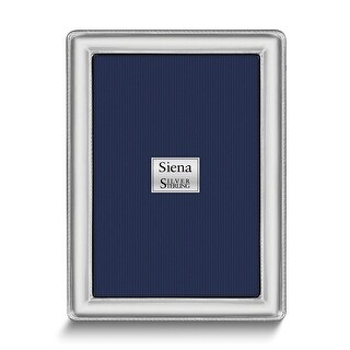 Silver Rope Edge Curata Sterling Silver Tarnish Resistant Rope Edge 5x7 Photo Frame with ...