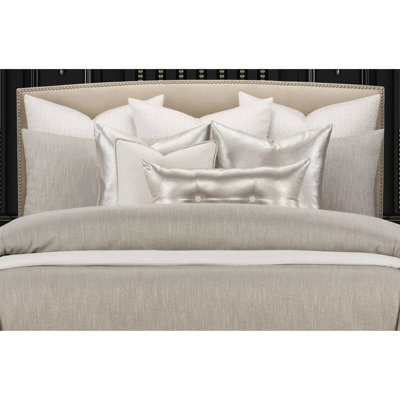 F Scott Fitzgerald Rendezous Silver Accent Throw Pillow