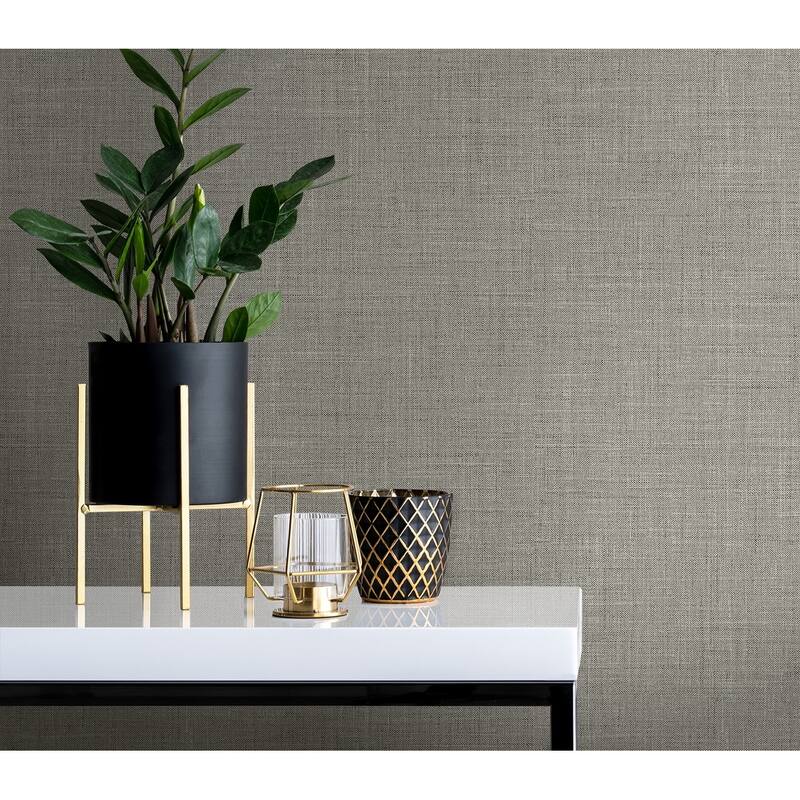 Seabrook Designs Vespia Faux Non-Woven Unpasted Wallpaper