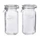 Bathroom Storage Jars that Match Libbey Baker's Basics 2-Piece Glass Casserole Baking Dish Set with Glass Covers
