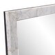 preview thumbnail 7 of 8, Allan Andrews Rectangular Vanity Mirror with White Marble Frame - 30"H x 20"W