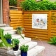 preview thumbnail 6 of 5, Katrina Pete 'Bluebird Pair in Spring' Outdoor Canvas