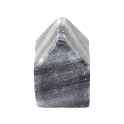 Sm. Grey Marble Home Object - A