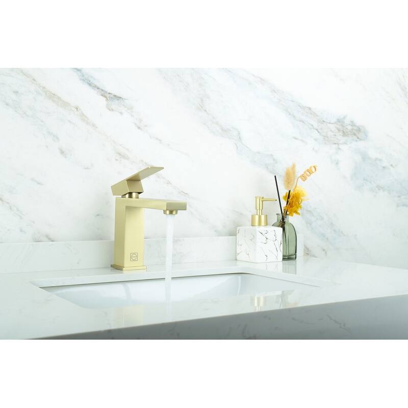 Indigo Home Single Hole Single Handle Bathroom Faucet