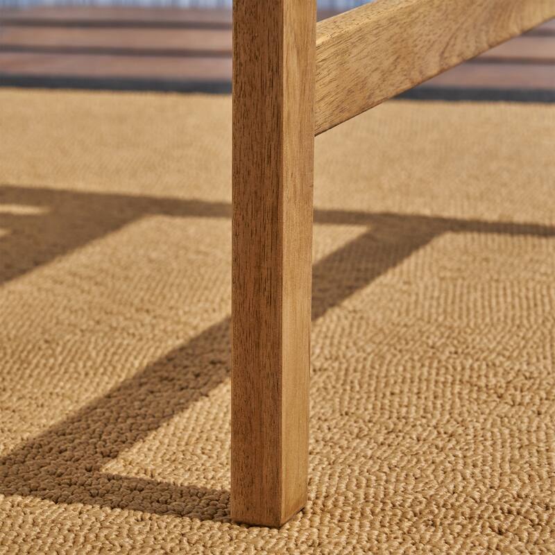 Outdoor Patios Weather Resistant Dining Chairs, Balconies Camping Chair, Adirondack Dining Chairs Set of 2 Side Chairs, Natural