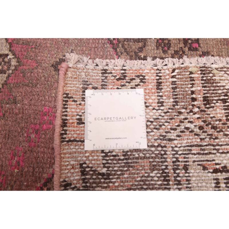 ECARPETGALLERY Hand-knotted Antalya Vintage Brown Wool Rug - 3'5 x 6'9