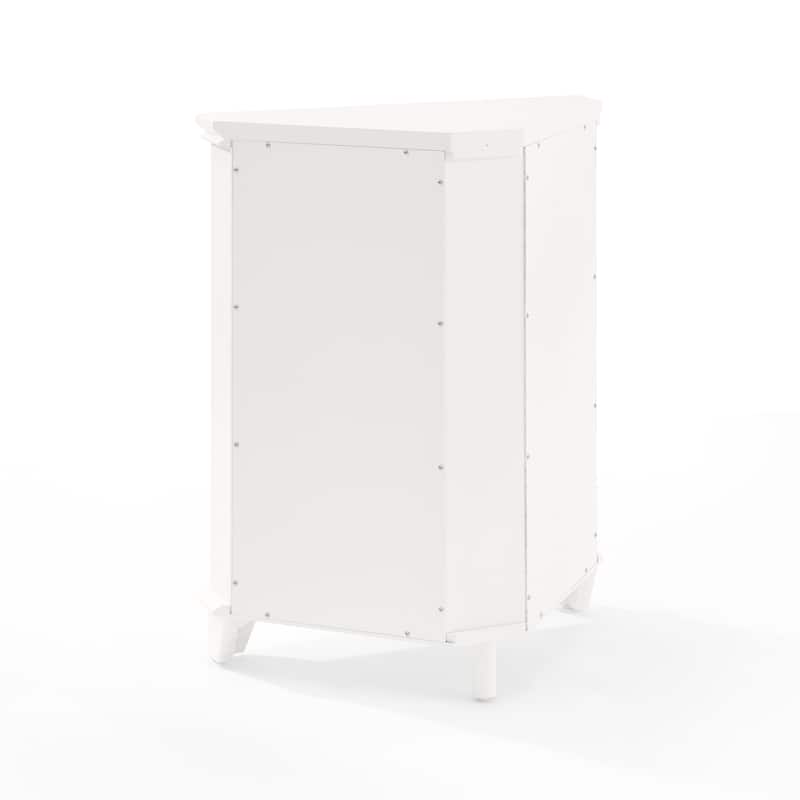 Crosley Lydia Corner Storage Cabinet - 22 "W x	12 "D x 28.88 "H