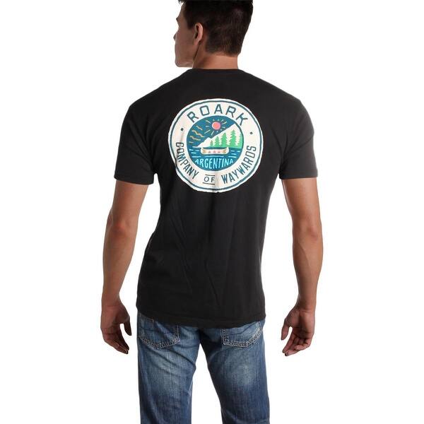 Shop Roark Revival Mens Camp Haupi Graphic T Shirt Pullover Cotton