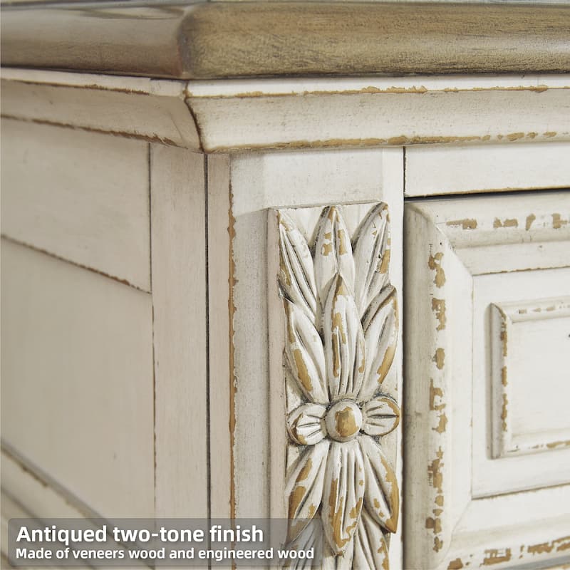 Signature Design by Ashley Realyn Three Drawer Nightstand