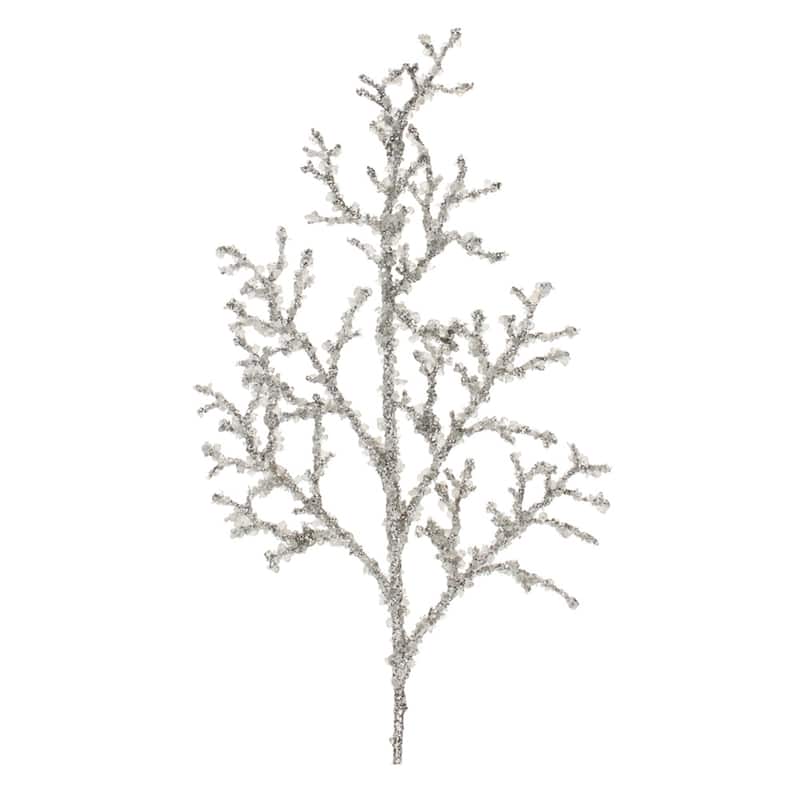 Icy Artificial Christmas Twig Spray - 33" - Set of 2