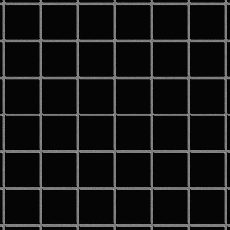 Merola Tile Metro Quad Matte Black 11-3/4" x 11-3/4" Porcelain Mosaic Floor and Wall Tile - Case (10 Tiles)