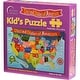 preview thumbnail 2 of 0, Round World Products Kid's Jigsaw Puzzle, United States, 13" x 19", 100 Pieces