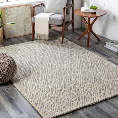 Artistic Weavers Barrow Diamond Bohemian Jute Area Rug