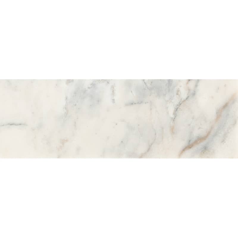 Daltile Gamma 4" x 12" Natural Stone Wall and Floor Tile (24 PC per Carton) (7.92 SQFT per Carton) - Silver