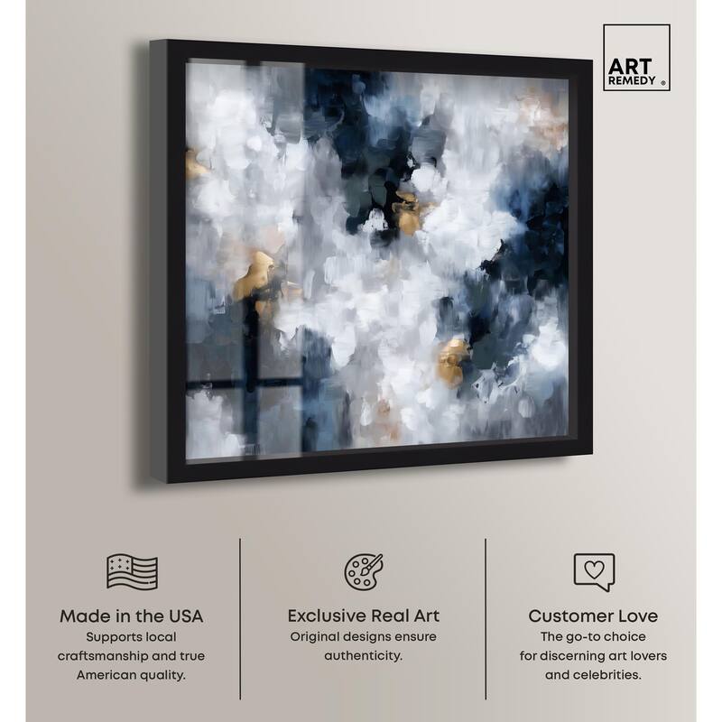 Midnight and Ivory I Shadowbox by Art Remedy