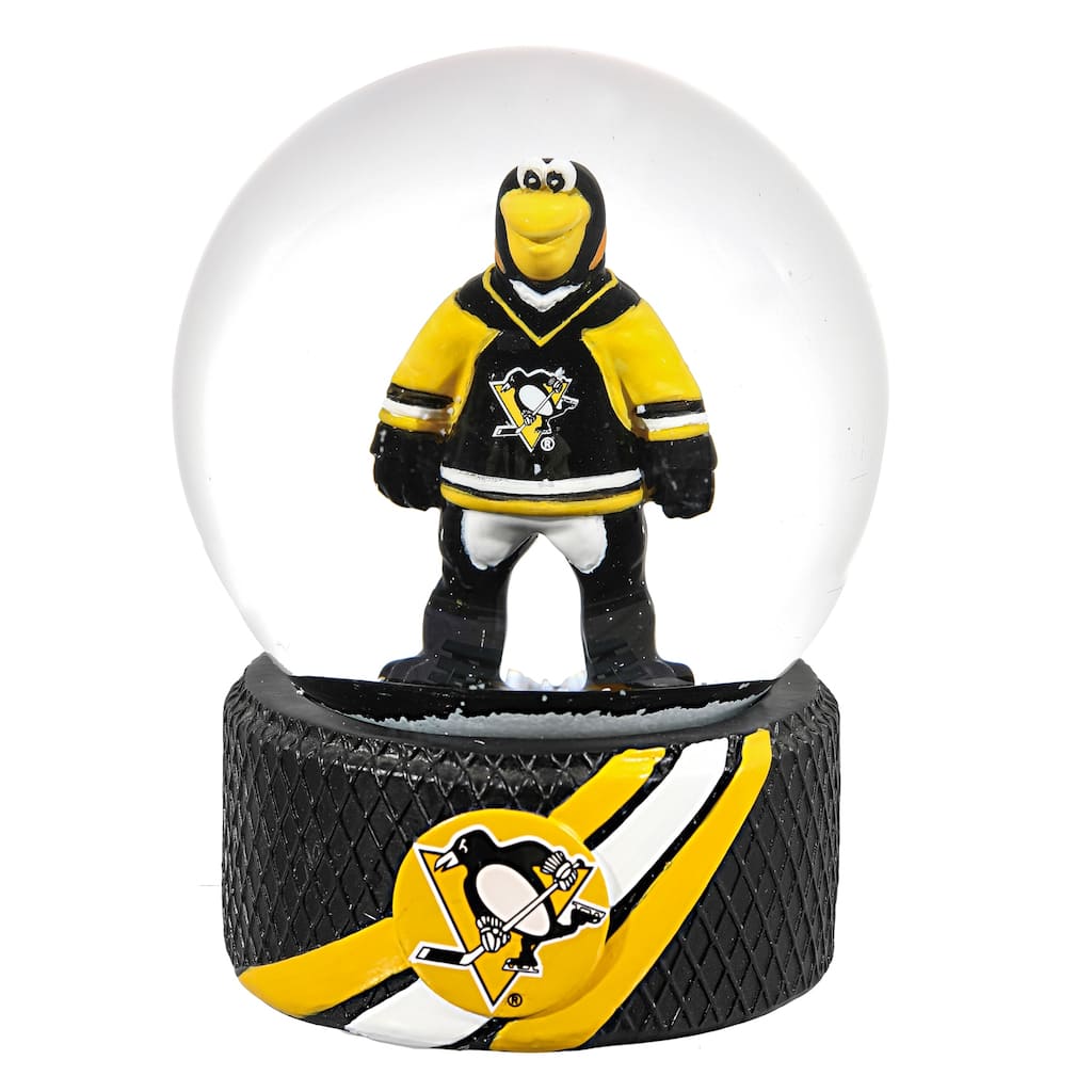 Pittsburgh Penguins 5 in. Glass Tabletop Snow Globe