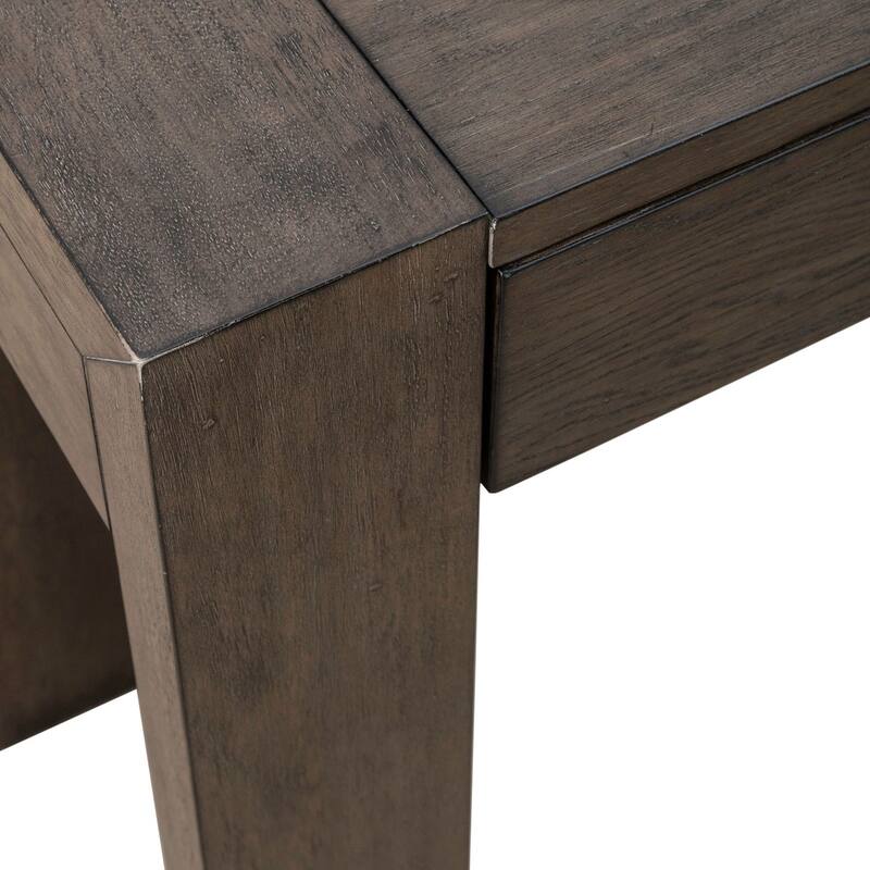 Liberty Furniture Cascade Falls Accent Console Table, Upholstered Accent Stools