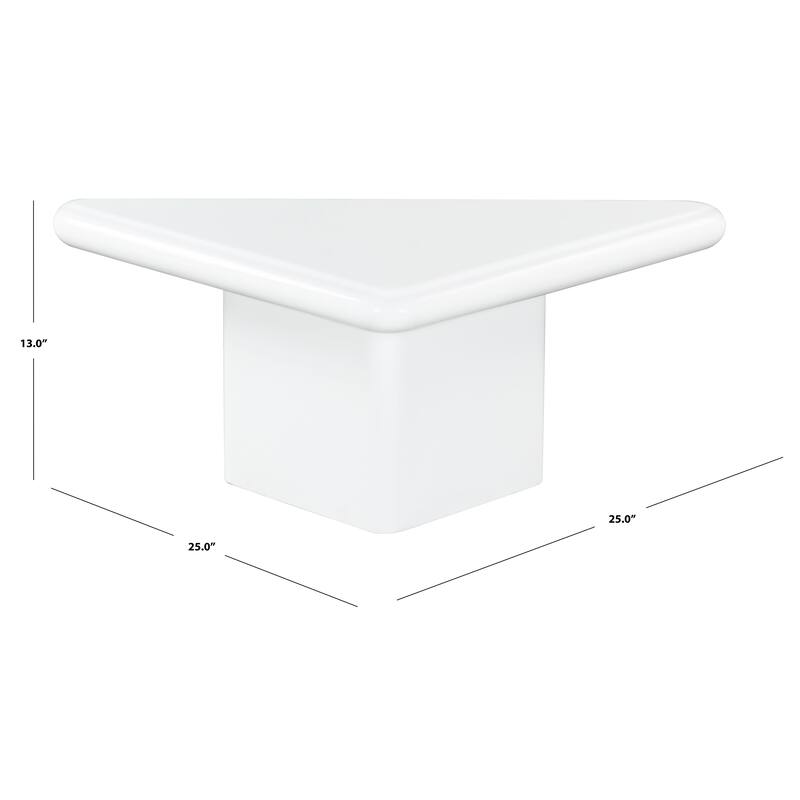 SAFAVIEH Couture Bellalynn 25-inch Coffee Table - 25"W x 25"D x 13"H