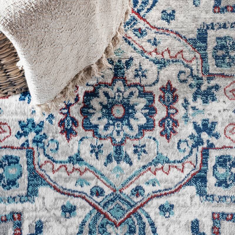 JONATHAN Y Traditional Persian Vintage Medallion Area Rug