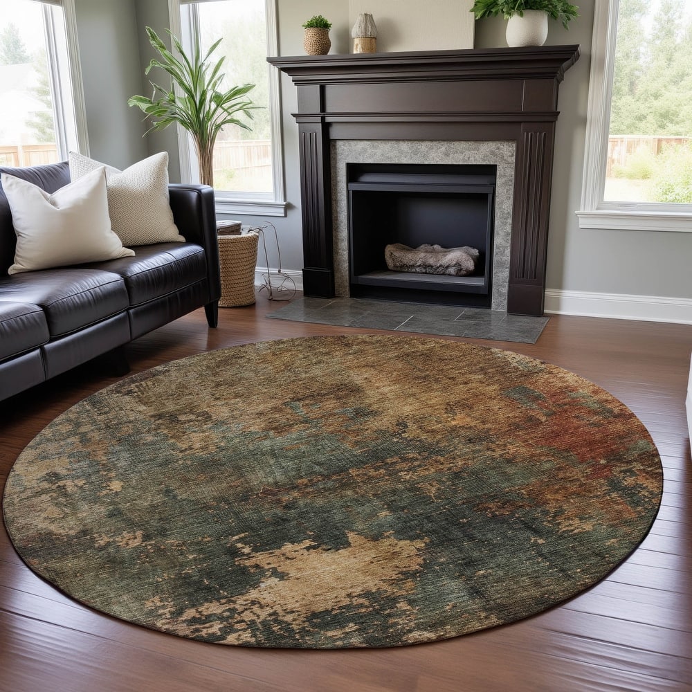 Premium Washable Super Soft Modern Sedona Mayfield Rug