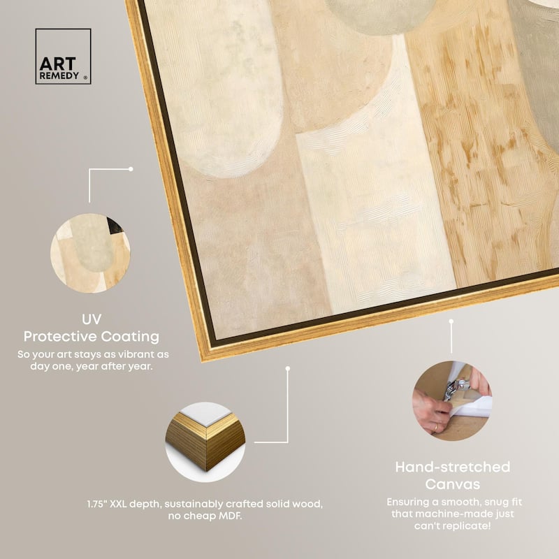 Overlapping Planes II Canvas by Art Remedy