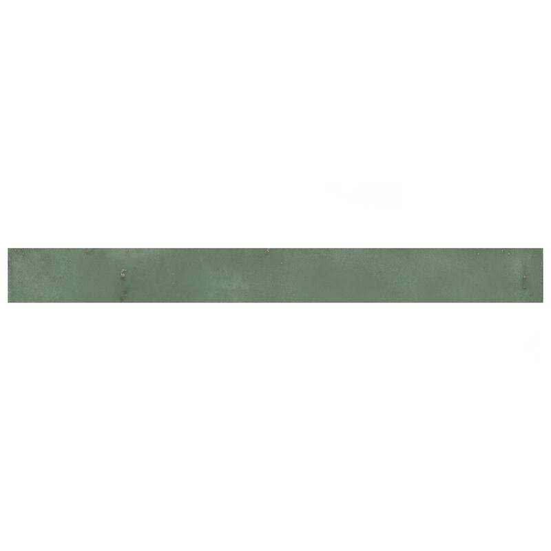 Merola Tile Phoenix Green 1-7/8" x 17-3/4" Porcelain Floor and Wall Tile