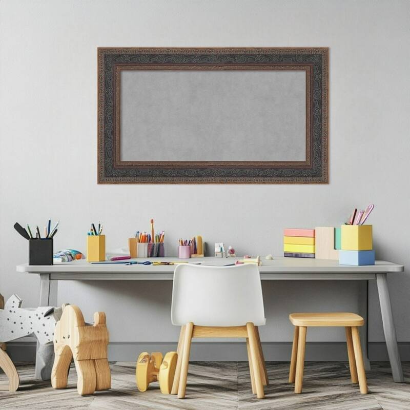Amanti Art Attic Aged Black Framed