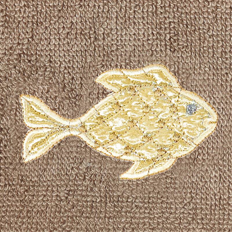 Authentic Hotel and Spa 2PC Embellished Fingertip Towel Set