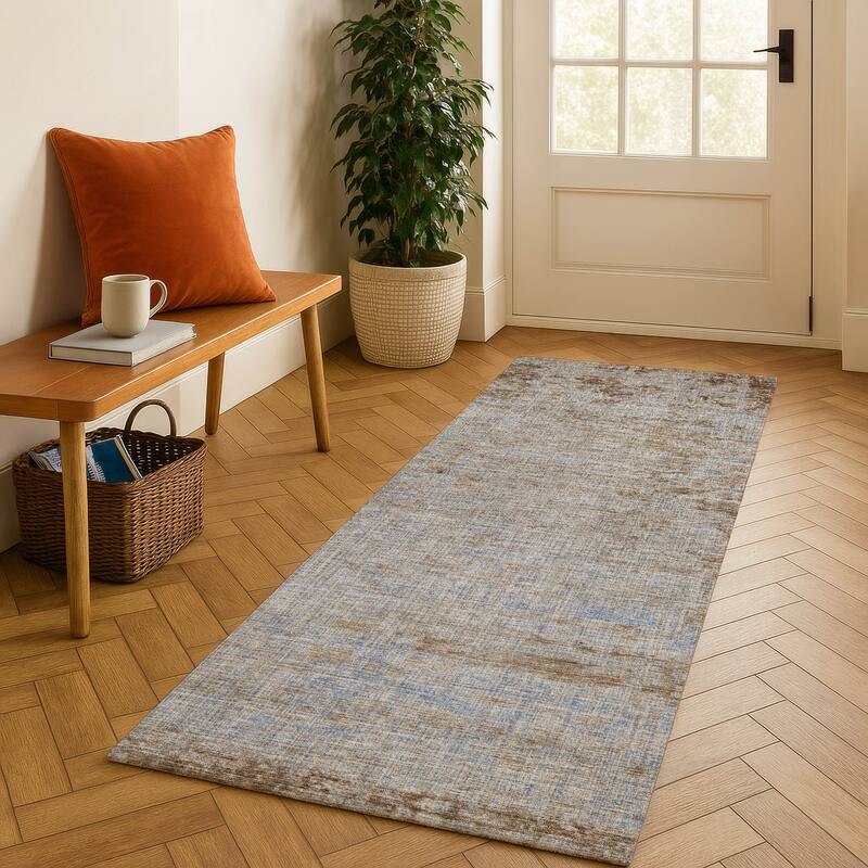 Premium Washable Super Soft Mayfield Rug - Taupe - 2'3" x 7'6"