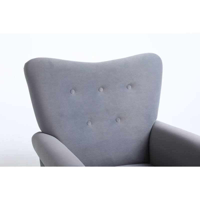 Baby Room High Back Rocking Chair Nursery Chair
