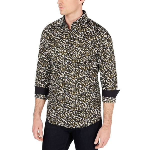 michael kors shirts mens olive