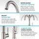 preview thumbnail 79 of 124, Kraus Oletto Single Handle 1-Hole Kitchen Bar Faucet