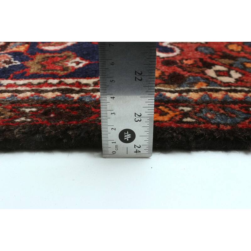 ECARPETGALLERY Hand-knotted Andelz Dark Navy Wool Rug - 3'4 x 8'5