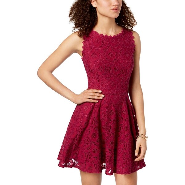 juniors fit and flare party dresses
