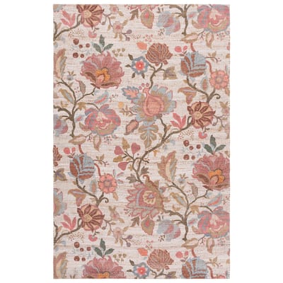SAFAVIEH Handmade Saffron Aniko Jute & Chenille Rug