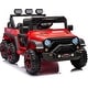 preview thumbnail 28 of 28, 24V Electric Ride on Truck for Kids,Wide Seater Battery Powered Truck with Remote Control, Music,LED Cool Lighting,4WD