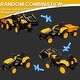 preview thumbnail 10 of 26, 12V Kids 3 in 1 Ride on Excavator & Tractor with Detachable Trailer